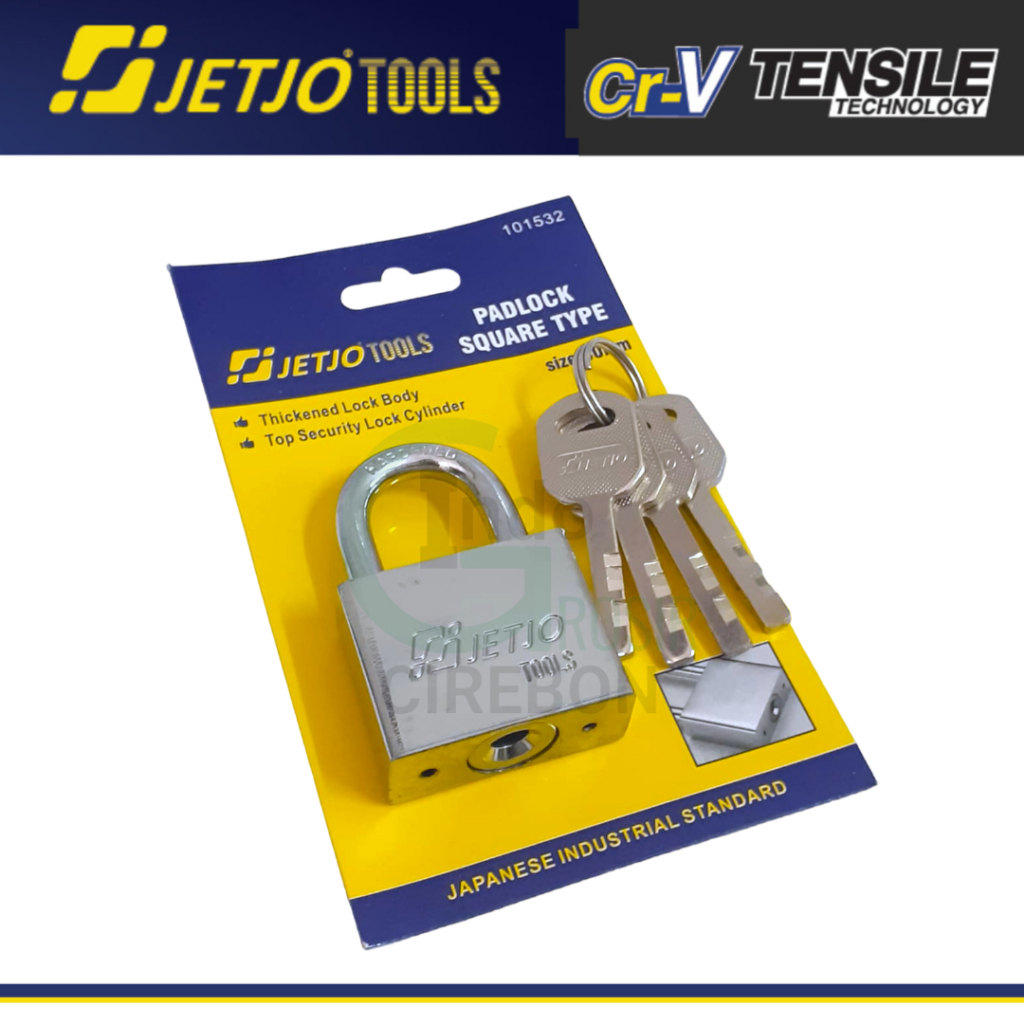 JETJO Gembok Pendek 40 MM Short Padlock Murah
