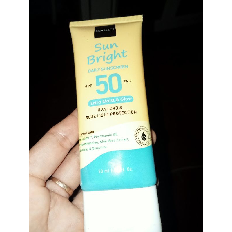 preloved skincare Scarlett dan the originote