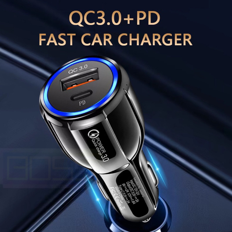 PROMO SAVER MOBIL VIBOX WGS/G33PD Car Charger Adaptor Charger Mobil Power Fast charging