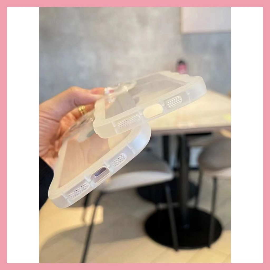 Y91/Y93/Y95/Y91C/Y1C/V27E/V25/V25E/V15/V5 Case Gelombang CLEAR 3D VENUS ACC