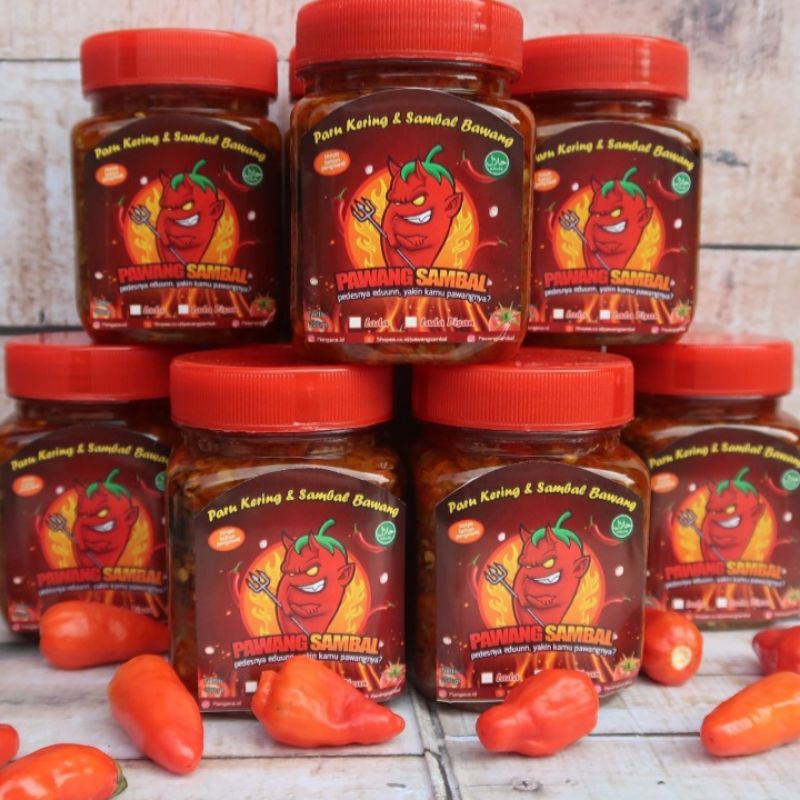 

PAWANG SAMBAL / PARU KERING SAMBAL BAWANG / SAMBAL PARU ISI 200GR