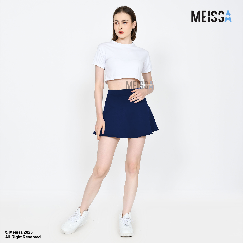 MEISSA Rok Mini Korea Rok Kasual Rok Olahraga Senam Gym Yoga Zumba Scuba Premium