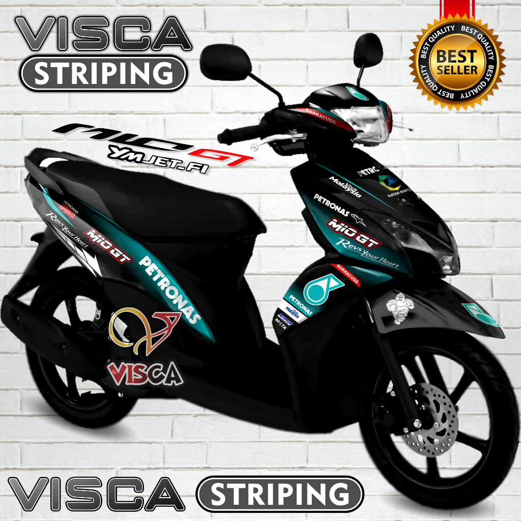 Decal Mio GT Full Body - Stiker Mio GT Variasi Full Body - Striping Mio GT Variasi - Decal Hologram 