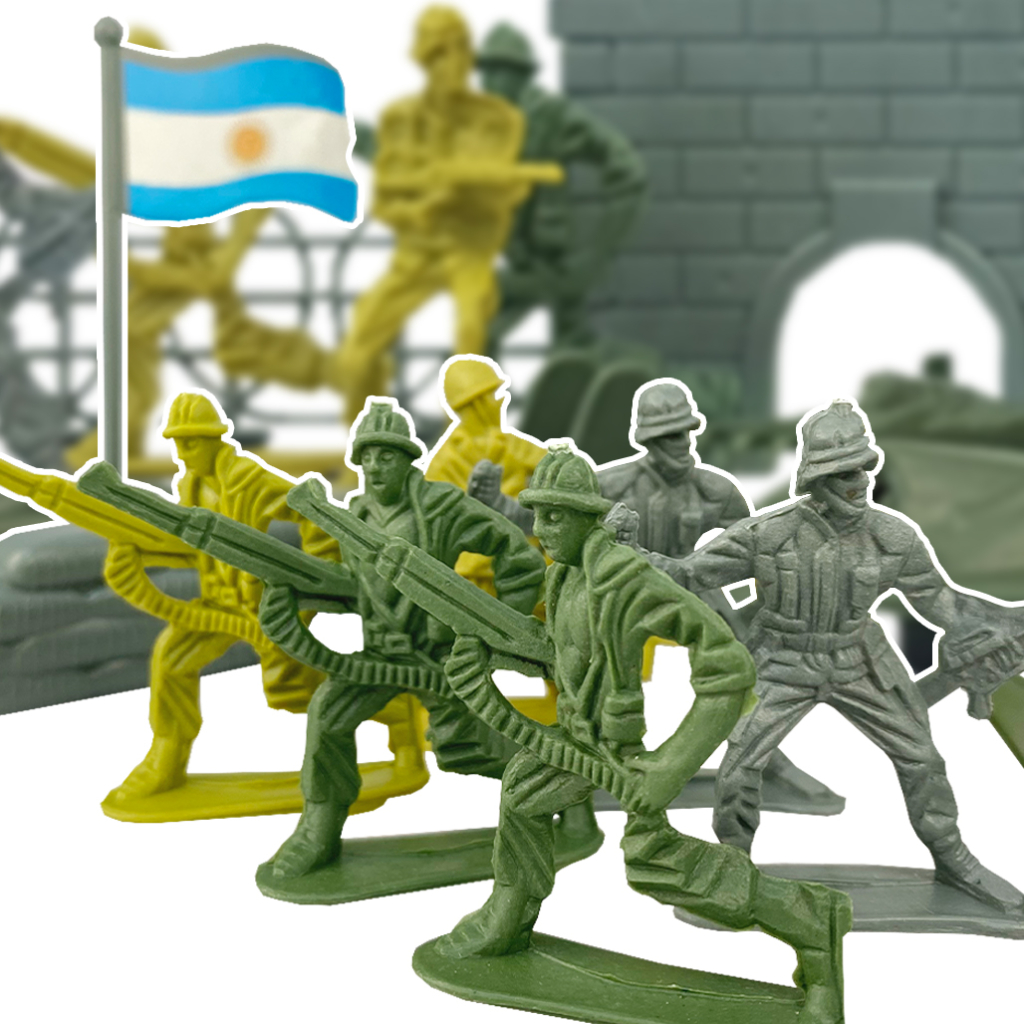 Mainan Tentara Militer Mini / Mainan Bahan Plastik Untuk Dekorasi Meja / Action Figure Tentara Militer / Mainan Edukasi R01449EF