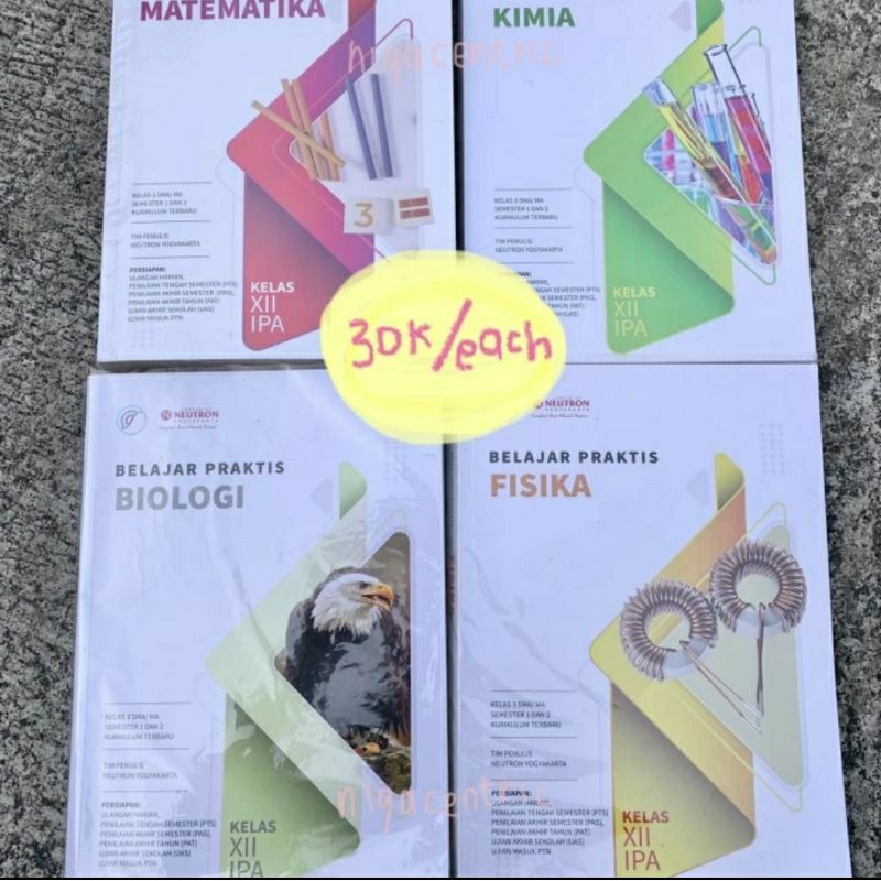 Buku Neutron Kelas XII th 2022/2023