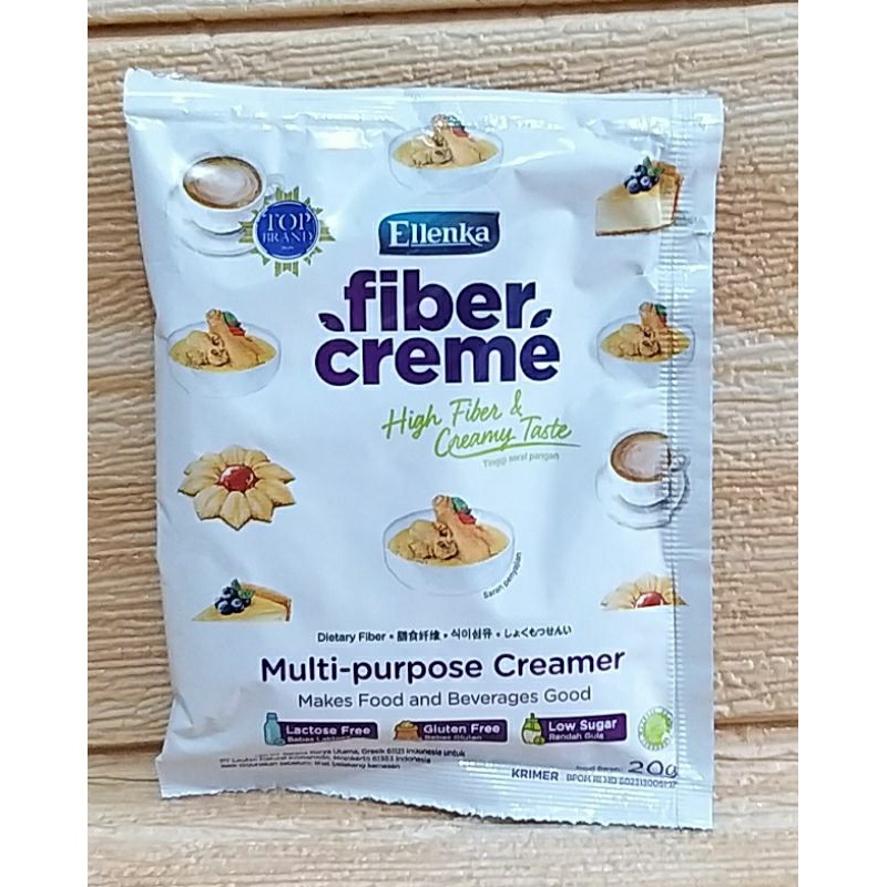 ✔MURAH Fiber Cream Sachet 20gr / Ellenka Fiber Cream 20gr