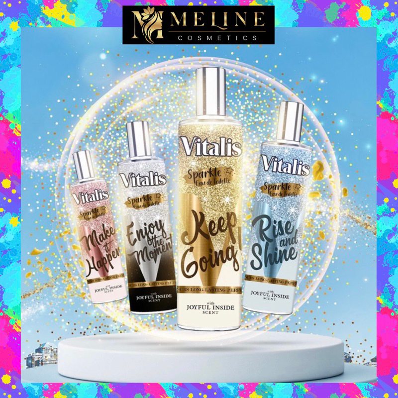 Vitalis Eau de Toilette Sparkle 100ml | parfum vitalis | parfum sparkle vitalis | Meline Cosmetic