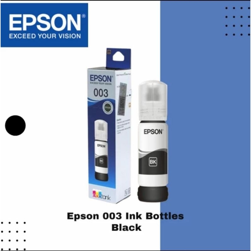 Tinta Epson 003 Black Refill Ink printer L1110 L3110 L3150 L5190