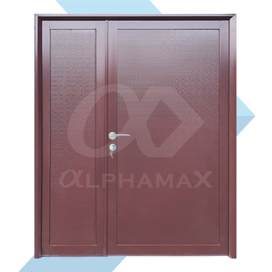 PINTU ALUMUNIUM ALPHAMAX Max 3-DSASP 1233x2100 Pintu Aluminium Modern