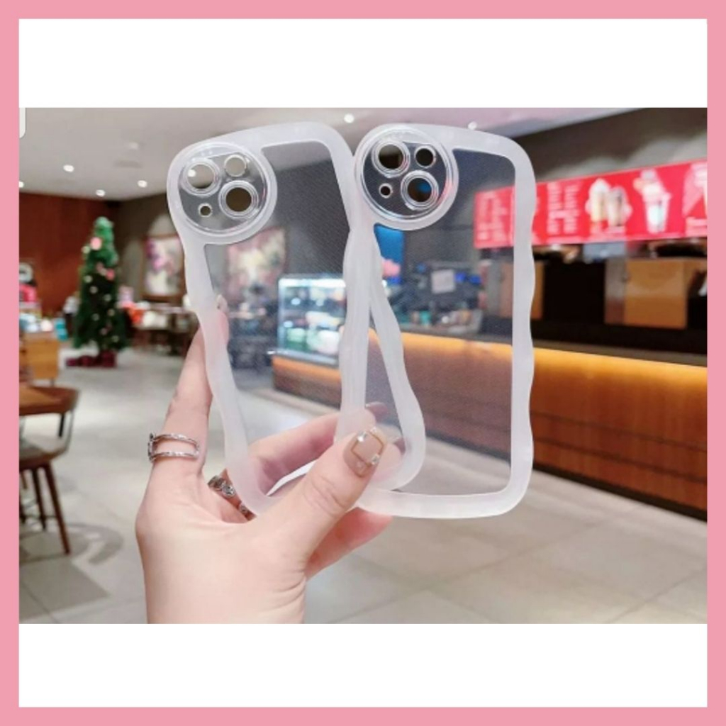 POCO M5/M5S/M4/M4 PRO/M3/X3/X3 PRO/C40/POCO F4/M3 PRO/POCO X5/X5 PRO Case Gelombang CLEAR 3D VENUS ACC