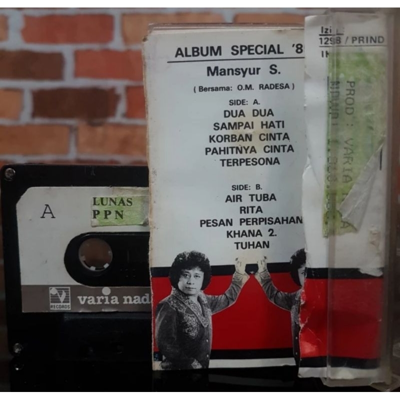 Kaset Pita Mansyur's-Sampai Hati