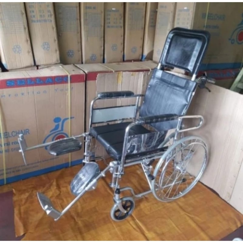 kursi roda 3 in 1 bekas/second