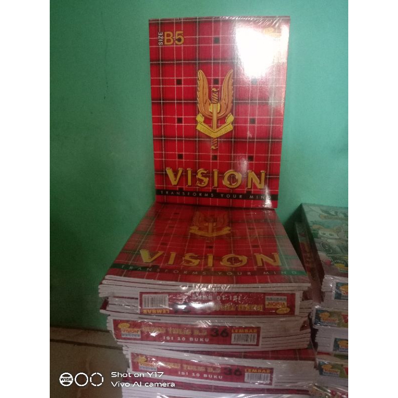 

Buku tulis panjang Vision B5