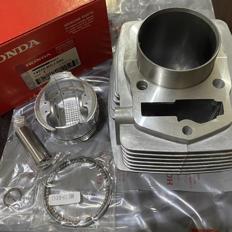 KCJ SILINDER BLOK CYLINDER BLOCK PISTON HEAD KIT TIGER REVO OLD LAMA