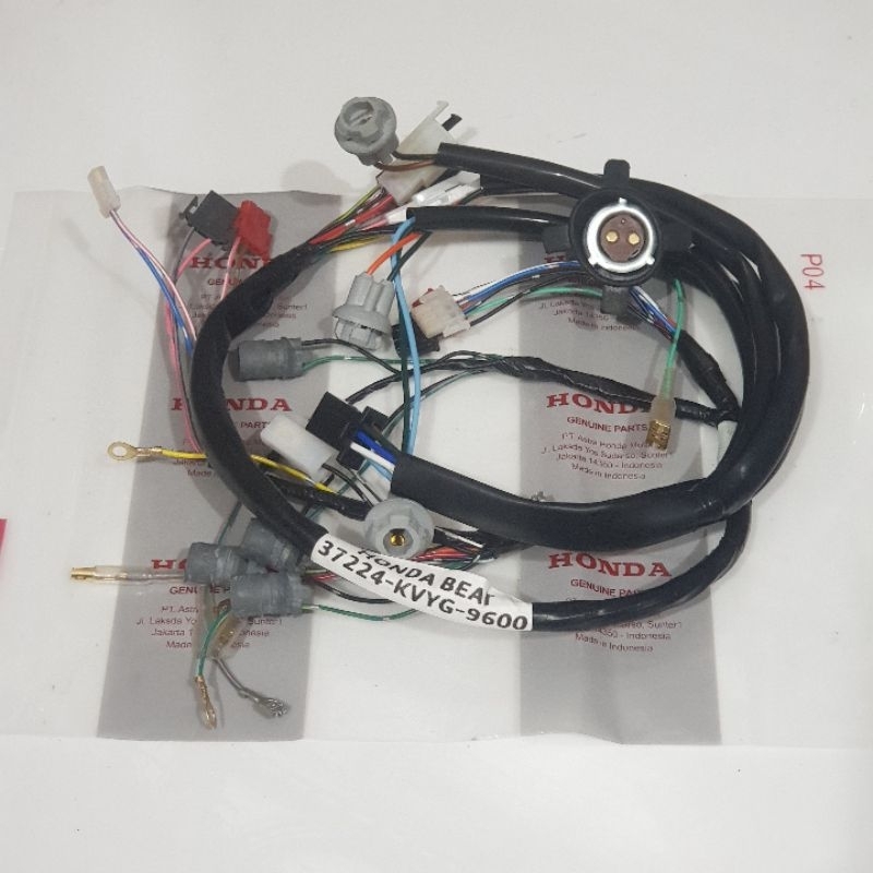 KABEL BODI BODY BEAT KARBU BAGIAN ATAS BAGIAN SPEDOMETER + GITING LAMPU DEPAN HONDA BEAT KVY