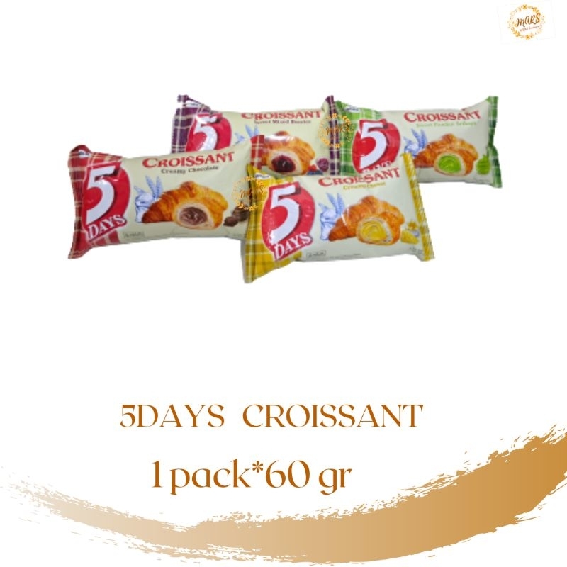 5 Days croissant 60 gr