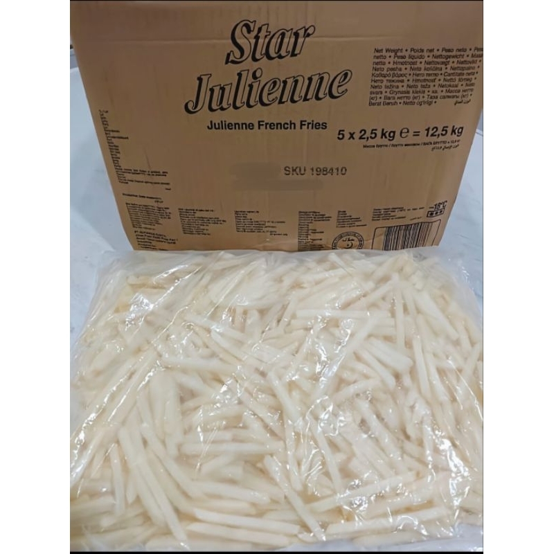 

Kentang Shoestring McCain Star Julienne French Fries 2,5kg