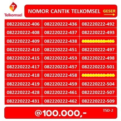 NOMOR CANTIK TELKOMSEL BAGUS