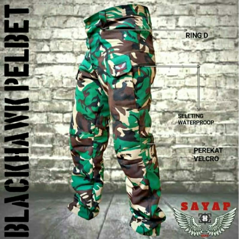 CELANA BLACKHAWK W-TAC TACTICAL TNI,CELANA LORENG PELBET SLETING WATERPROOF