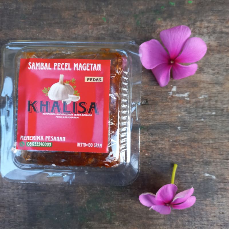 

bumbu pecel magetan kemasan 100 gram ,kemasan ekonomis