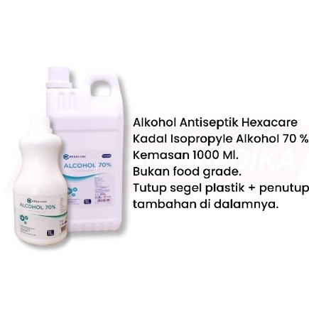 SAE Medical Alkohol 70% 1 Liter / Alcohol Antiseptik Medical Grade 1 L