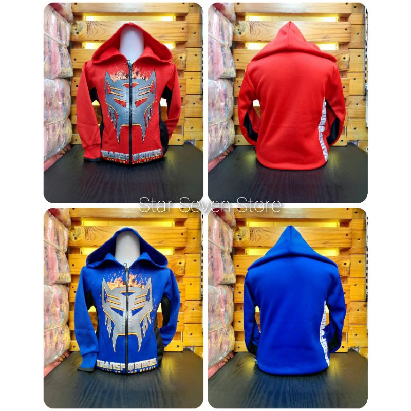 Jaket Anak Laki-Laki Superhero Transformers/Kids Jacket/Jaket Anak Laki-laki/Jaket Anak Laki-laki Su