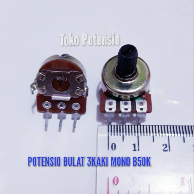 POTENSIO BULAT 3KAKI MONO B50K