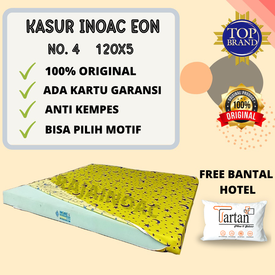 KASUR BUSA INOAC SIZE NO 4 EON D23 200X120X5 ORIGINAL  -Raja Inoac