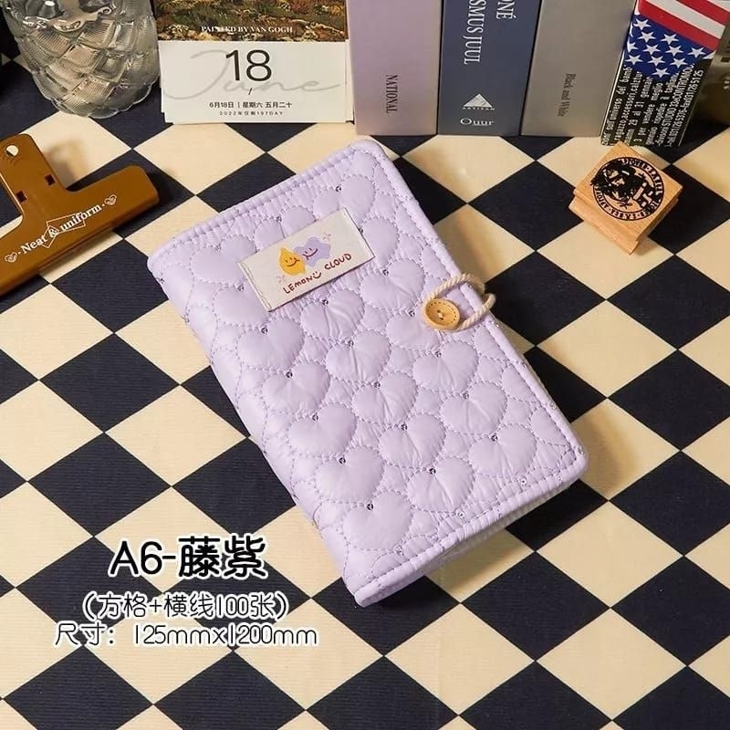 

Promo Notebook Cover Binder Kain Aesthetic Vintage Buku Catatan Jurnal Agenda binder lucu kawaii