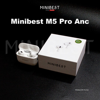 MQ MINIBEST M5 Pro ANC TWS Earphone Headset Bluetooth Active Noise Cancellation Wireless Charging 2ND Generation