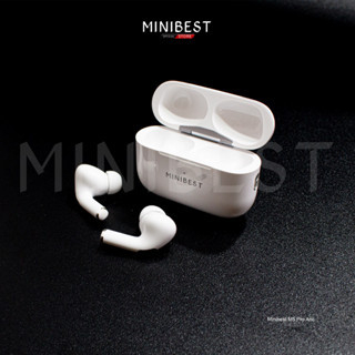 MQ MINIBEST M5 Pro ANC TWS Earphone Headset Bluetooth Active Noise Cancellation Wireless Charging 2ND Generation