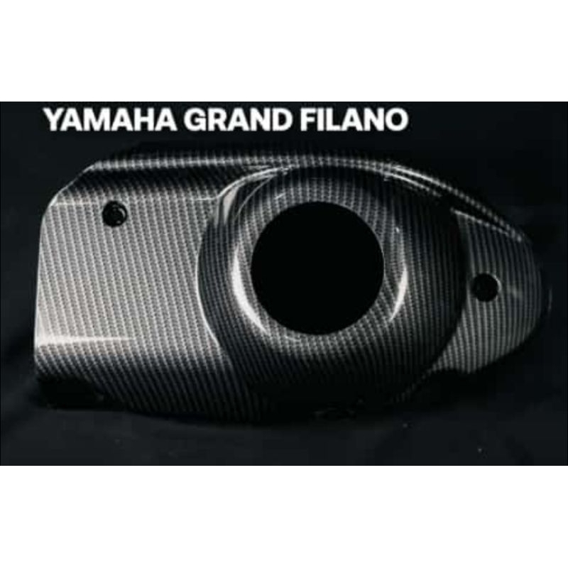 COVER CVT BELAKANG GRAND FILANO NEMO MOTIF CARBON