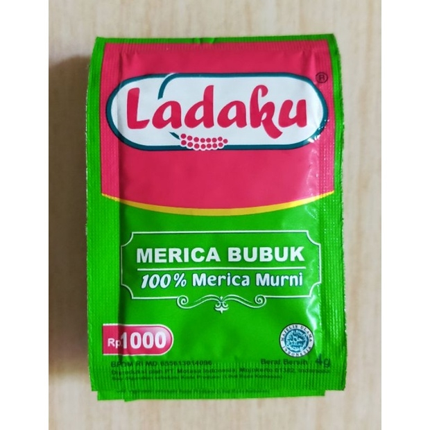 

Lada Bubuk / Ladaku / Merica Bubuk Kemasan sachet 3gram