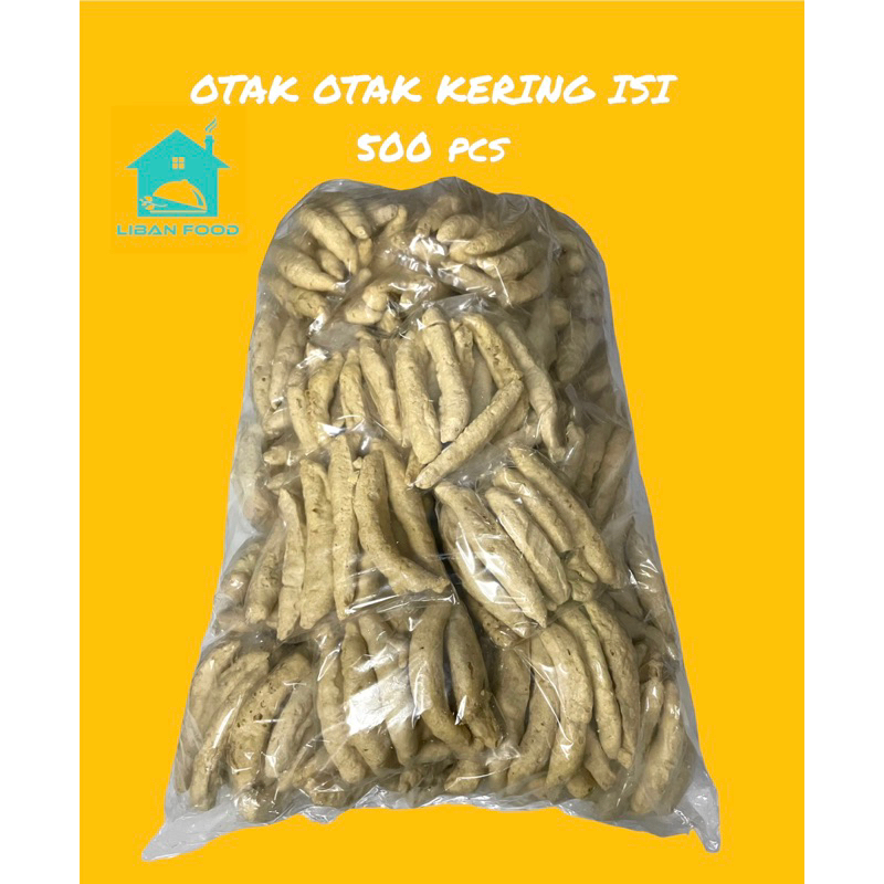 OTAK OTAK KERING 1 BAL ISI 500 PCS FREE BUBLE WARP/LIBAN FOOD