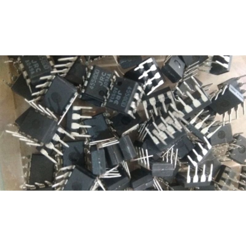 IC JRC 4558 DD dual op amp