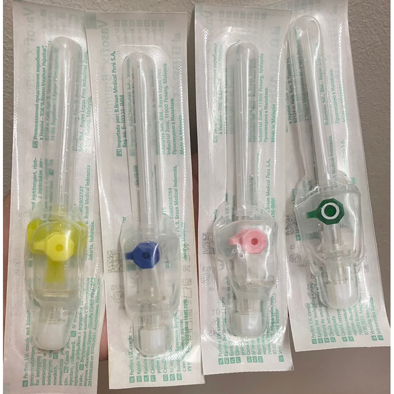 Vasofix Safety B-Braun No. 18/20/22/24
