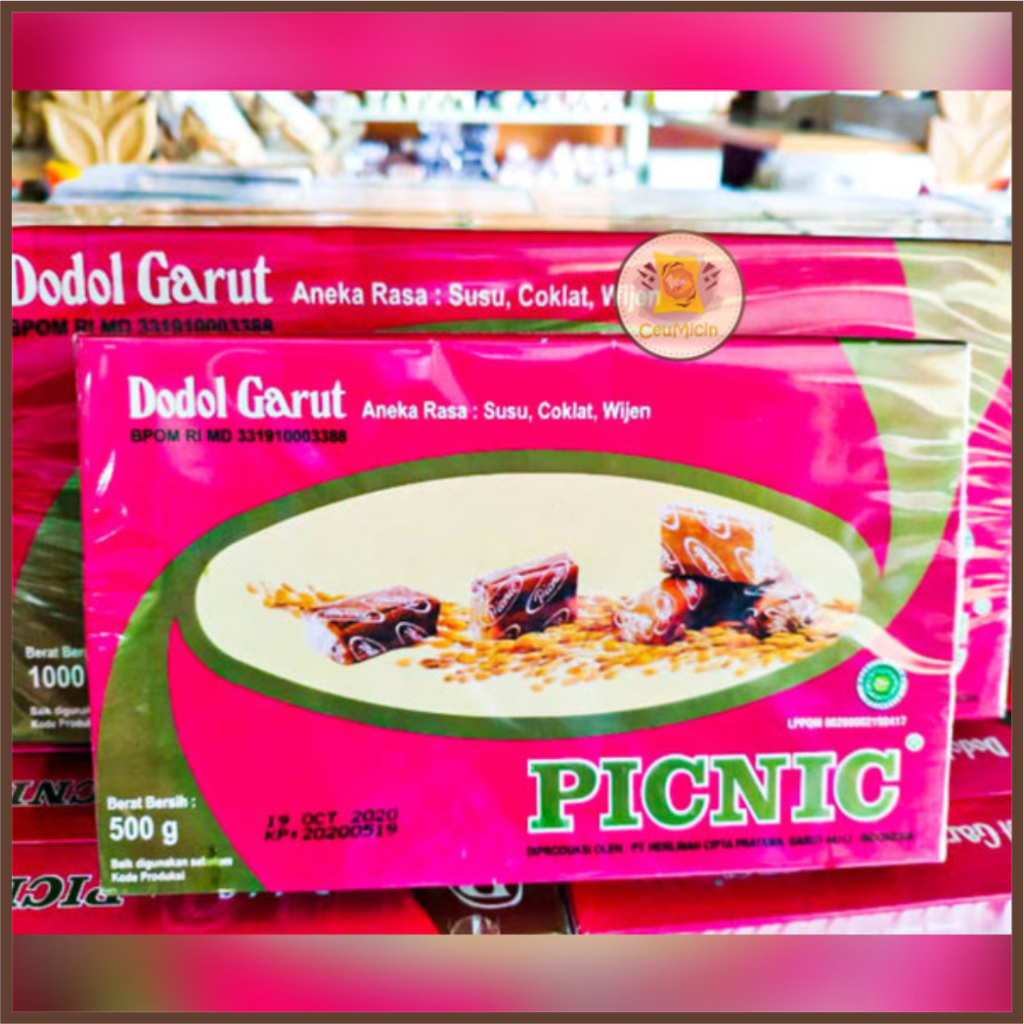 

Dodol Garut Original Picnic Aneka Rasa (250gr)