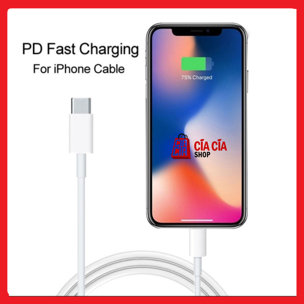 Charger Ip 11  12 13 Pro Max 18W 20W 25W PD USB C to Lighting Type C Lighting