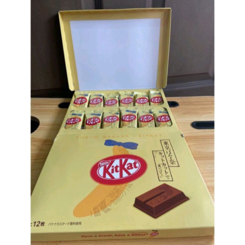 Nestle Kitkat Tokyo Banana x Kitkat