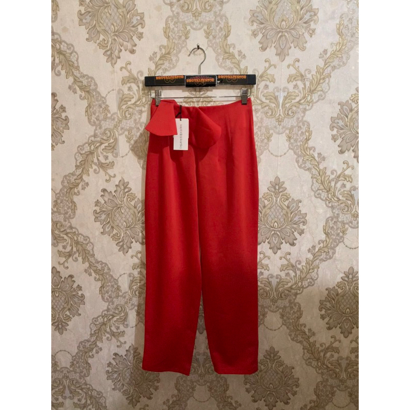 SAPTO DJOJOKARTIKO High-Waist Pants RED