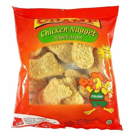 

Champ Chicken Nugget 250gr - Nugget Ayam - Festive Frozen Food