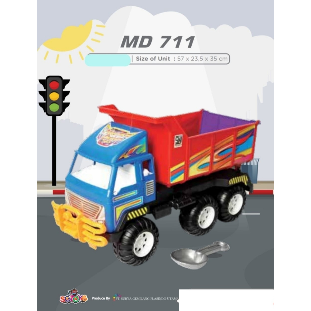 MAINAN ANAK TRUCK MD711 BESAR