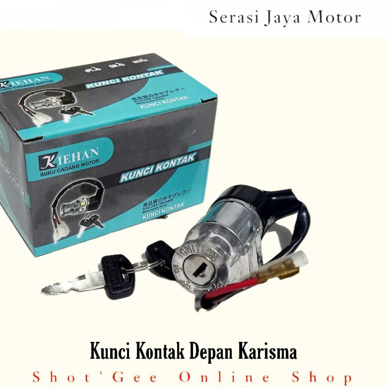 KUNCI KONTAK DEPAN ASMOTO HONDA KARISMA