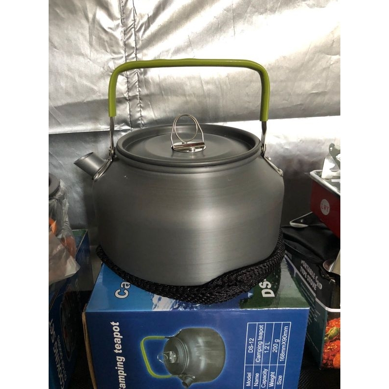 Teko DS 12 / Teko Camping / Cerek Outdoor / Alat Masak /  Perlengkapan Outdoor
