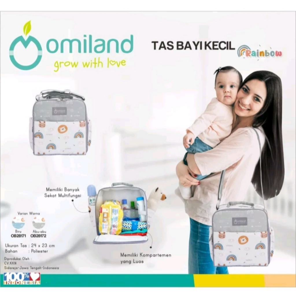 Tas Bayi Kecil Rainbow series Omiland