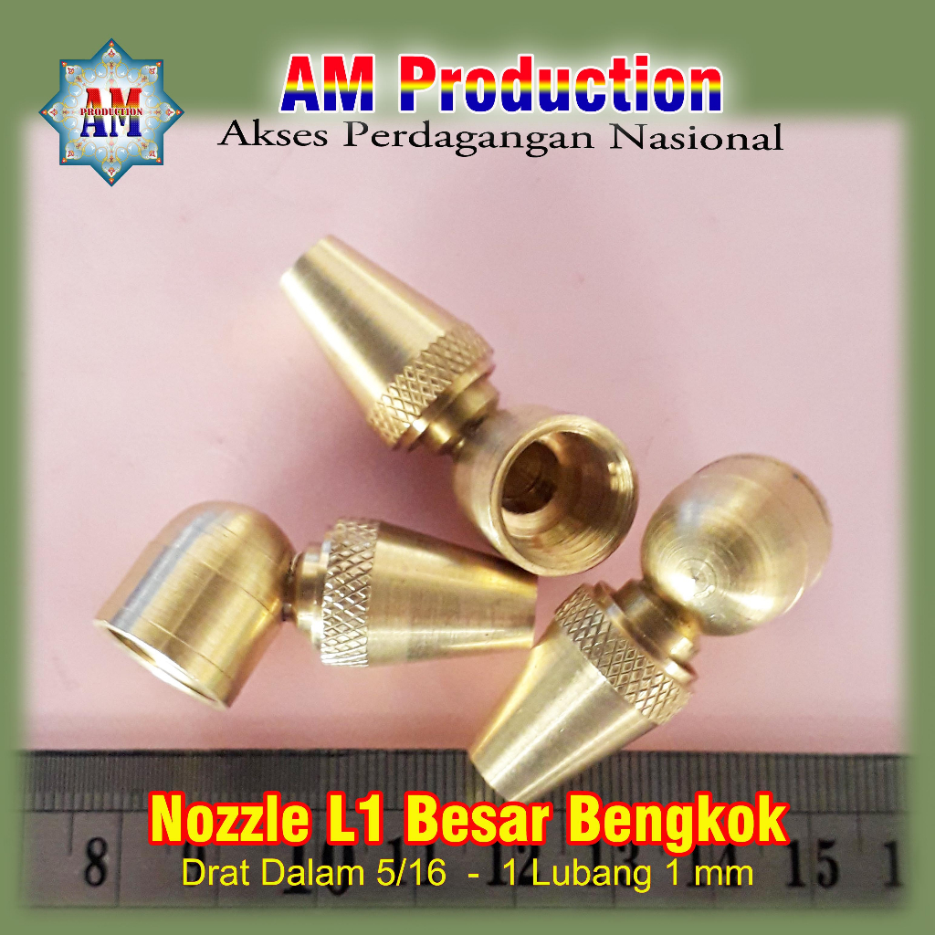 Spuyer Lubang 1 Besar Bengkok Alat Semprot Pertanian