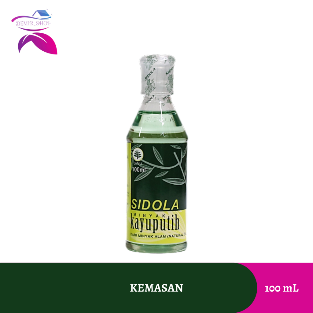 Minyak Kayu Putih Sidola 30 mL 60 mL 100 mL atasi Perut Kembung