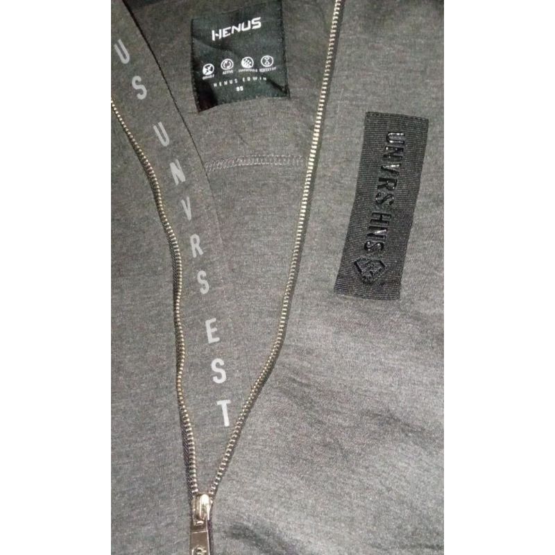hoodie ziper henus edwin