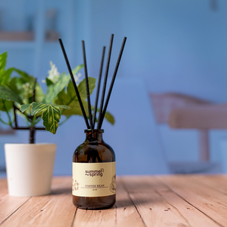 Reed Diffuser Aromatherapy Pengharum Ruangan Aromaterapi Pewangi Kamar Mandi Tahan Lama Summer Spring