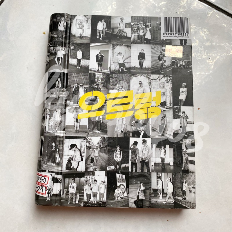 EXO Growl Korea ver. Album Only Suho Sehun Kai Xiumin Baekhyun Chen D.O Kyungsoo Chanyeol Lay Luhan 